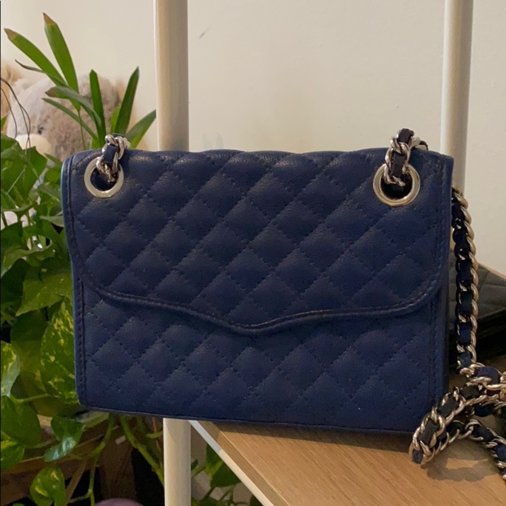Rebecca Minkoff Blue Quilted Affair small purse - Picture 5 of 7